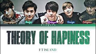 FT Island Theory Of Happiness / Shiawase Theory Color Code Lyrics Rom English Indonesia Trans