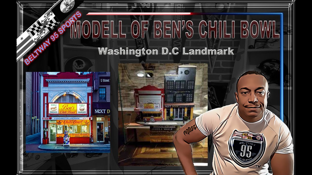 Ben's Chili Bowl Washington D.C Landmark I Created A Model Of Ben's