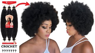 How To: FAKE NATURAL HAIR /   NO LEAVEOUT /CROCHET MEHTOD / Protective Style Tupo1