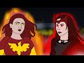 Scarlet Witch Vs Jean Grey (Phoenix)   Animation