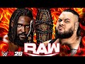 Oba Femi vs Bronson Reed Wwe Raw 04 May 2026 Casket WWE2K26 - PS5 4K Game Play #wwe2k26 #wwe #raw 