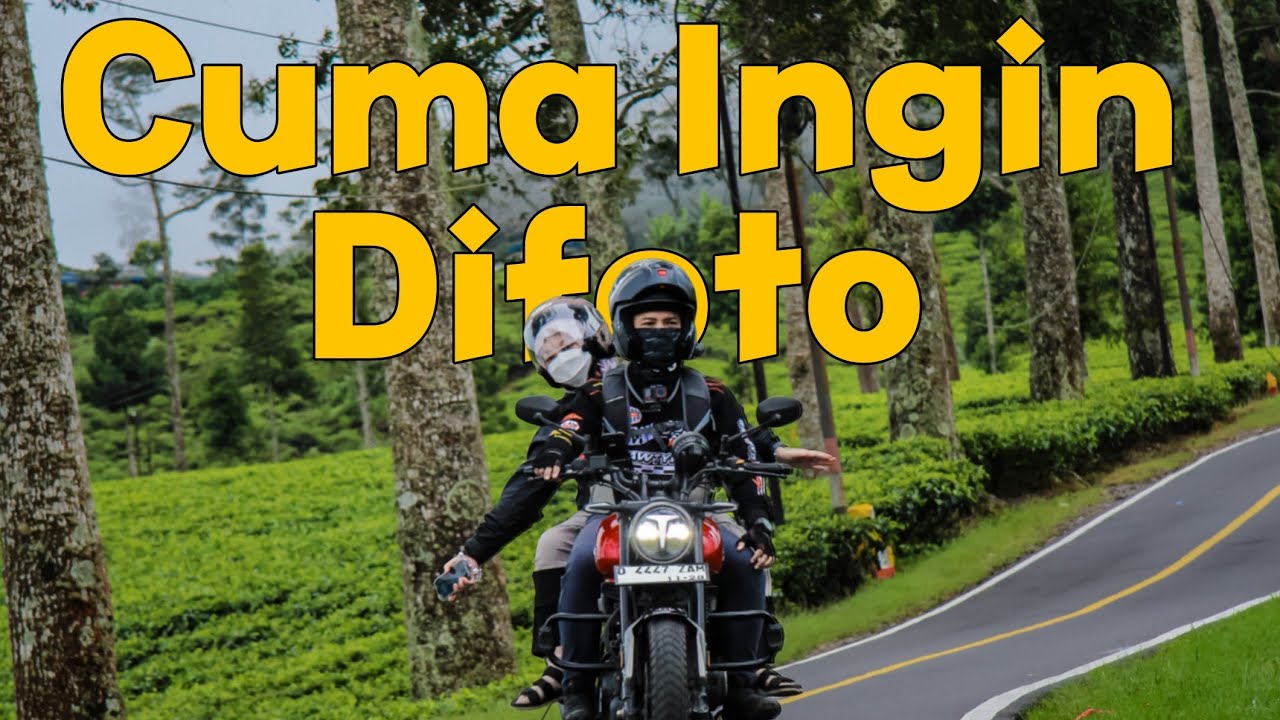 Cuma ingin difoto saat Sunmori Ciwidey | TVS Ronin 225 | Insta360 Ace Pro 2 | momotoran part1