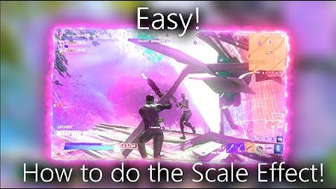 Tutorial: How To do the Scale Effect On Vegas! Edit like - LMGK, Numby, and Clerke