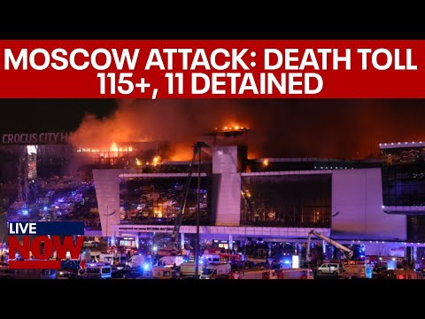 Moscow ISIS attack: death toll rises to 115+, 11 detained  | LiveNOW from FOX