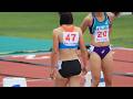 【4K】陸上女子 陸上100m 極限のスピード対決！