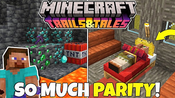 MUCH MORE PARITY! One Player Sleep In Vanilla! Minecraft Bedrock Beta 1.20.20.21 MCPE Xbox PC PS5