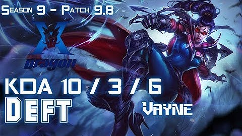 KZ Deft VAYNE vs KAI