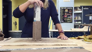 How to Create a Clay Slab Cup, Part 2