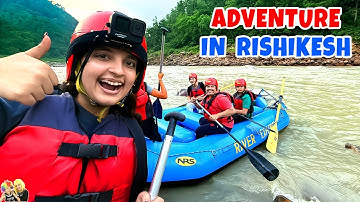 ADVENTURE IN RISHIKESH | River rafting vlog with Goldy Bua | Aayu and Pihu Show