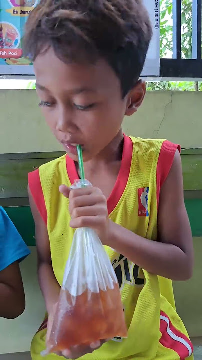 Lomba minum es teh manis jumbo bocil lucu