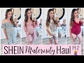 SHEIN Maternity + Bump Friendly Try On Haul 2021 | Affordable Maternity Fashion for Summer