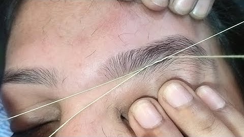 Light hair growth eyebrow kaise banaye! Eyebrow tutorial threading kaise banaye @Akmakeover17 
