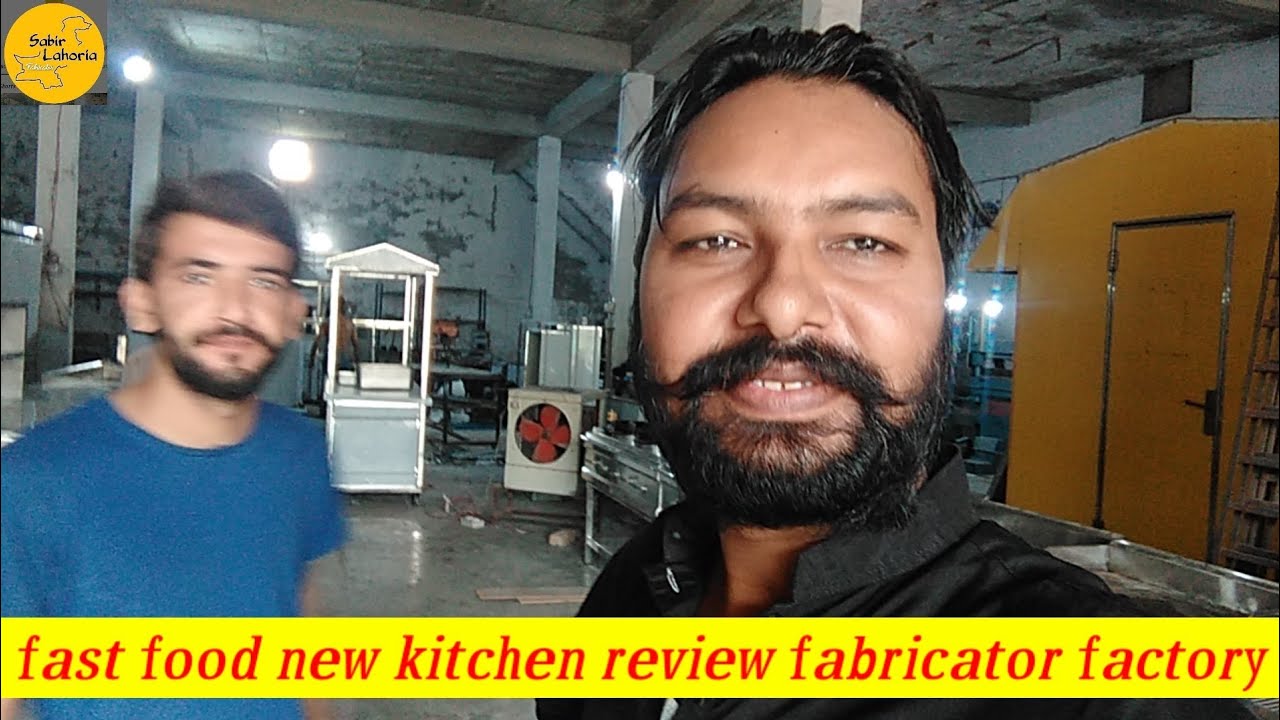 fast food new kitchen review fabricator factory YouTube