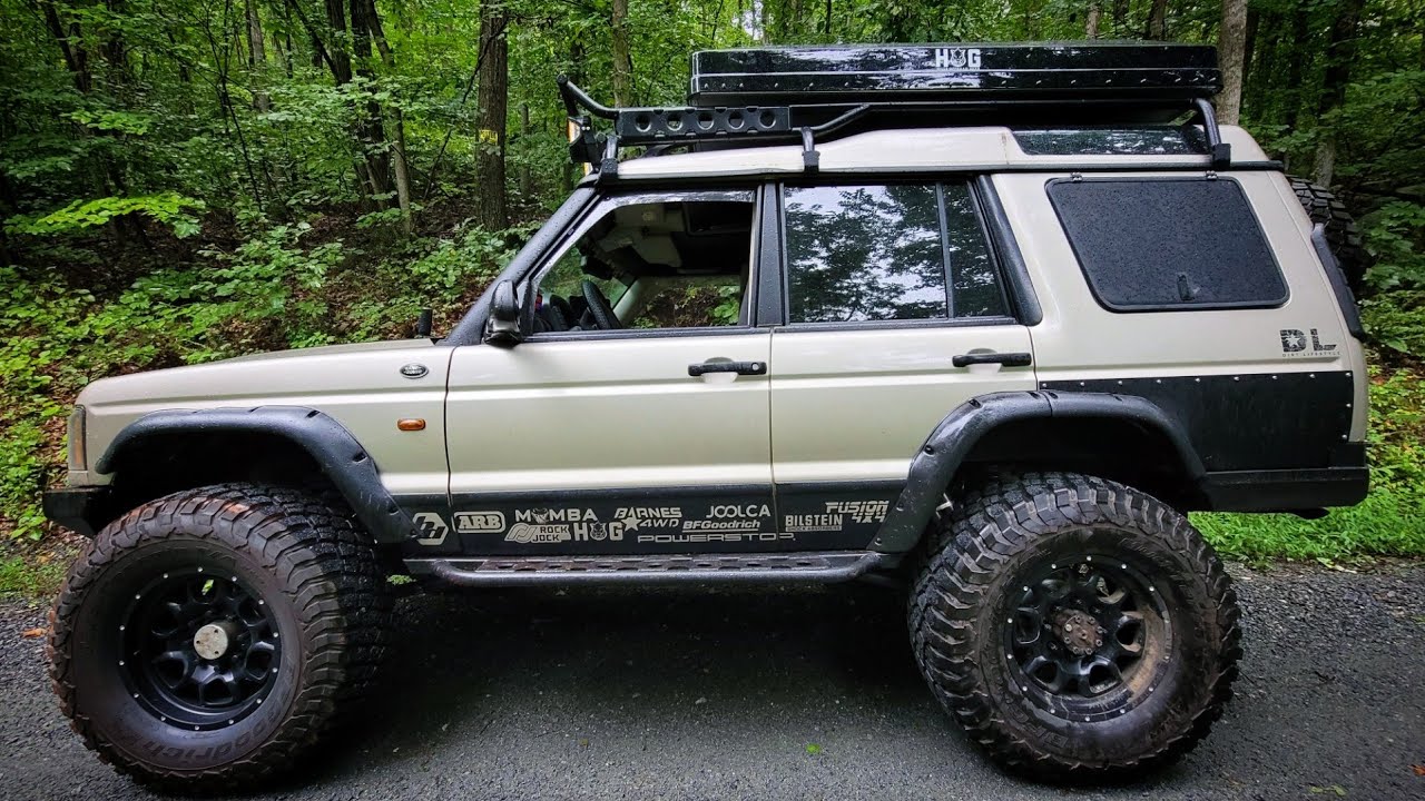 1 Ton Swapped Land Rover Discovery 2 On 37s Full Walk Around Overland