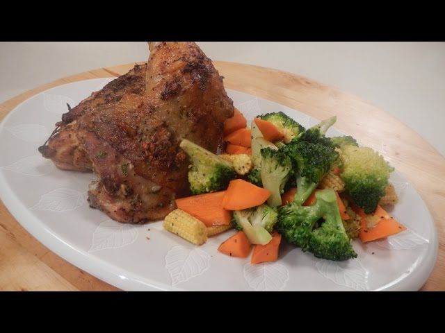 Spring Chicken With Sauteed Vegetables