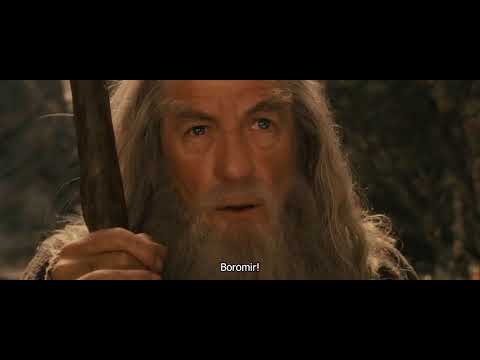 Yüzüklerin Efendisi - Gandalf, Mordor Kara Lisanı (Kesilmiş Sahne)