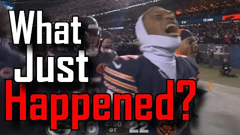 HAS THERE EVER BEEN A MORE INSANE COMEBACK THAN THAT? | Chicago Bears Vs Green Bay Packers