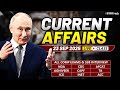 Daily Current Affairs 23 September 2025 | For NDA CDS AFCAT SSB Interview