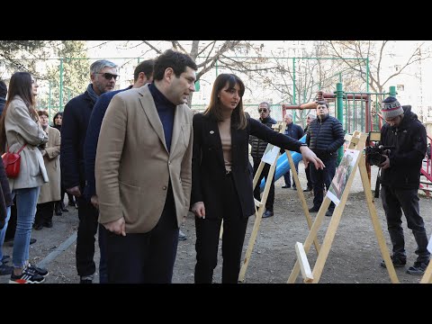 27.02.2020. ისნის რაიონს ოთხი ახალი სკვერი შეემატება