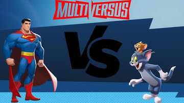 Superman VS Tom & Jerry - Multiversus Gameplay