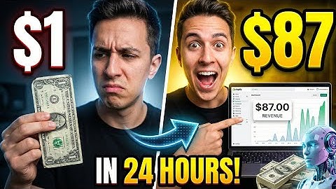 I Turned $1 Into $87 in 24 Hours With AI Dropshipping | (Deep Dive)
