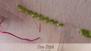 7 Basic Stitches