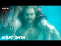 Pool Party Possession Scene (Wyatt Russell) | Night Swim (2024)