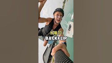 How to BACKFLIP on your Wakeboard - Tantrum Tutorial #wakeboard #wakeboarding #tricktip #tutorial