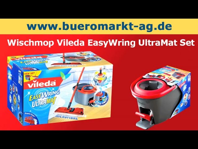 Vileda 141791 EasyWring UltraMat Set Wischmop, - YouTube