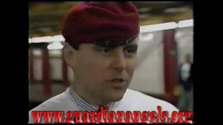 GUARDIAN ANGELS NEW YORK CITY DRUG RAIDS TIMES SQUARE AND HELL'S KITCHEN EARLY 1990'S
