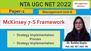 live 12.30pm ,Strategy Implementation- McKinsey 7-S Framework, Strategy Implementation Process