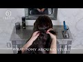 How to Style Hair in a Half-Knot - Tutorial
