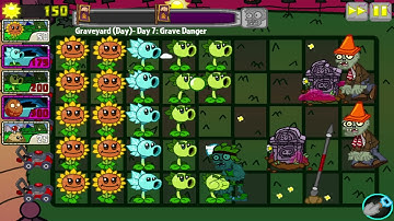 Plants vs Zombies Dimensional Destruction (Hard Mode) - PvZ Fangame Gameplay - Part 17