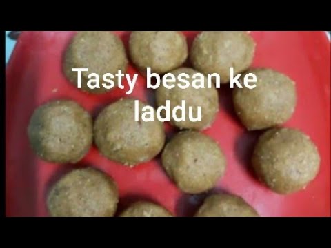 Tasty besan ke laddu by Rinu's kitchen