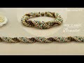 Russian spiral stitch beaded bracelet. DIY beaded rope. Rus sarmalı bileklik yapımı.