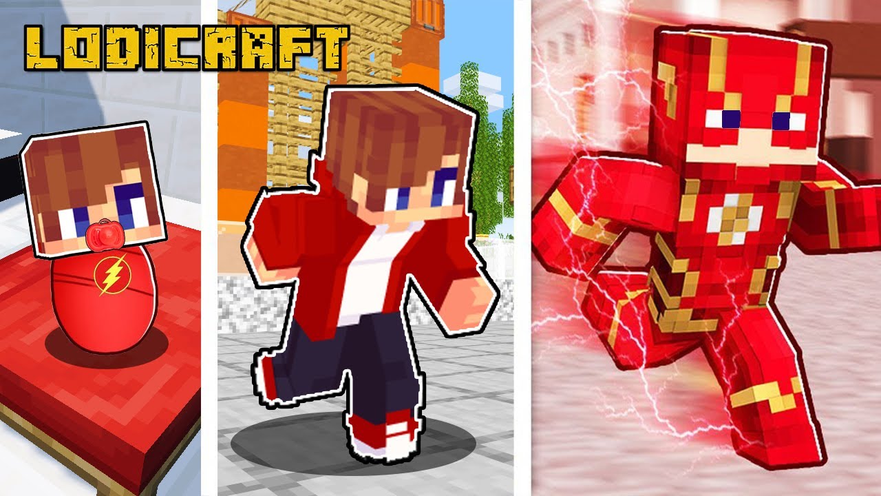 From BIRTH To FLASH in Minecraft