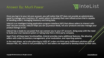Getting Started with Jet: InteList