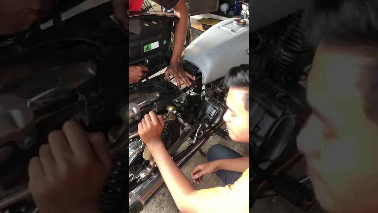 Review pemasangan Jok GL100 By Narita Jok anti gembos - YouTube