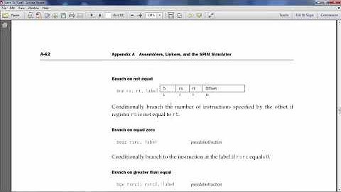 CS47: Lecture 11, Part 3 (MIPS Branch Instructions)