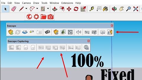 100% Solution for Enscape Not showing in Sketchup 2021