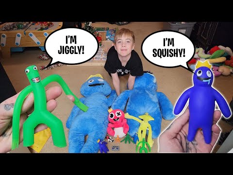 Giant Blue Rainbow Friends Plush Unboxing 2022 - Cute and Soft Plushies 