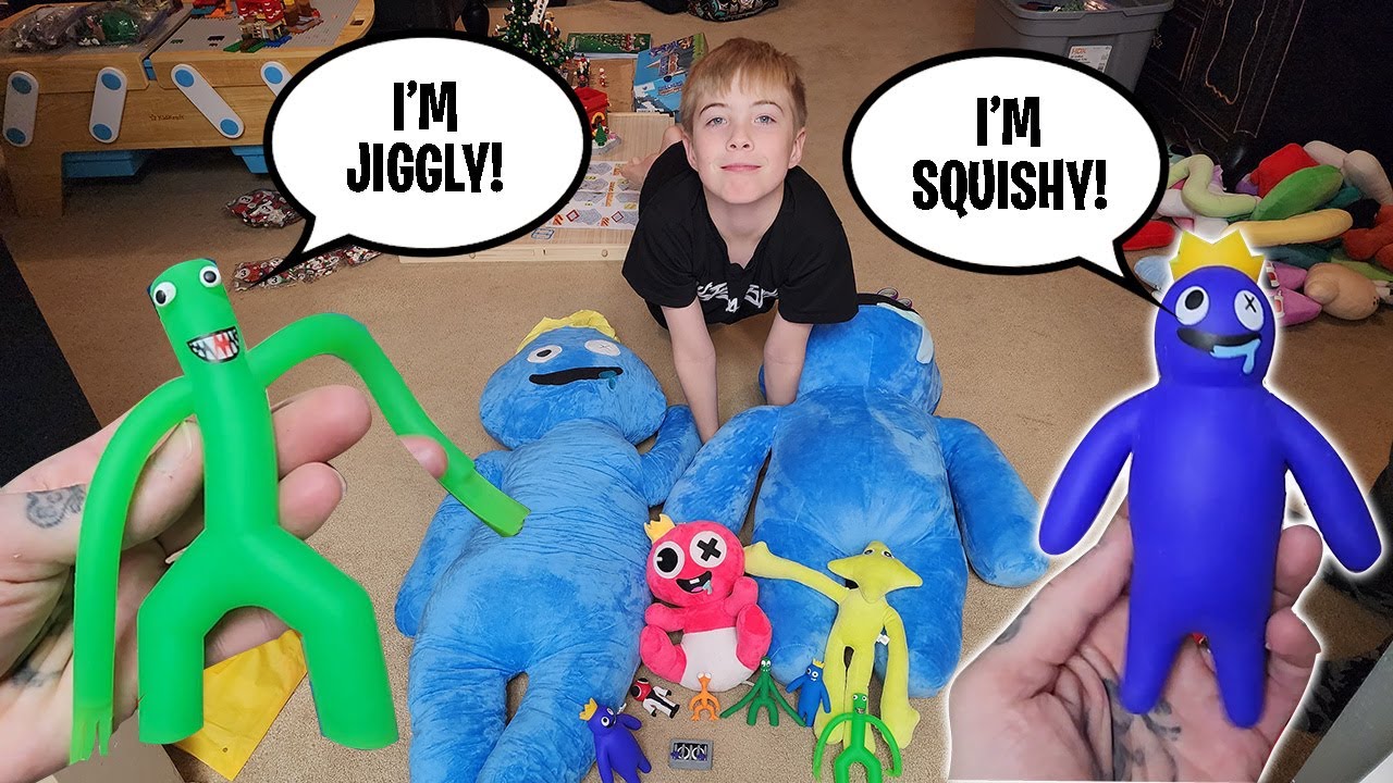 CRAZIEST DIY Rainbow Friends TOYS EVER!? (BLUE & GREEN PLUSH, MYSTERY  BOXES, & MORE!) 