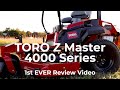 Toro Z Master 4000 Series - 1st Look USA - MainStreetMower
