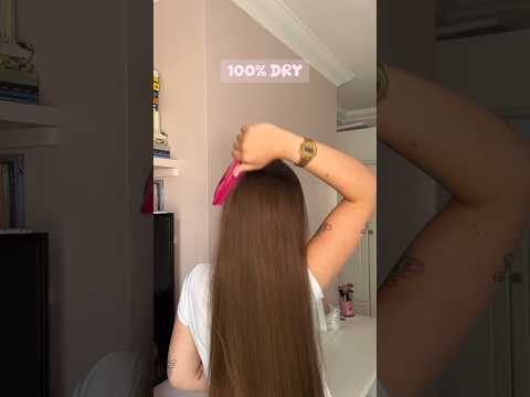 0% - 100% 🧖🏻♀️🫧🪞☁️ Using @Tangle Teezer detangler hair brush❤️🔥❤️🔥 (It was very kindly gifted