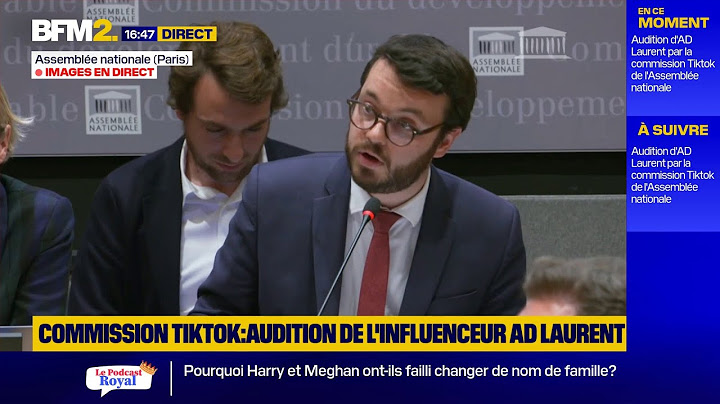 🟡​ Suivez en direct l'audition de l'influenceur Nasdas à l'Assemblée nationale
