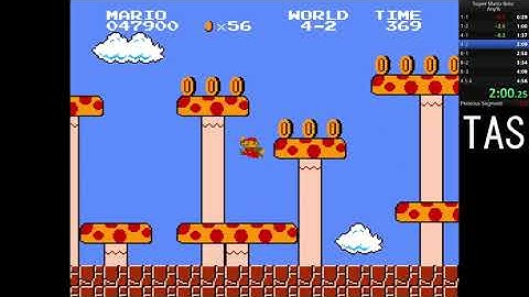 MiSTer FPGA - NES core - SMB - TAS run