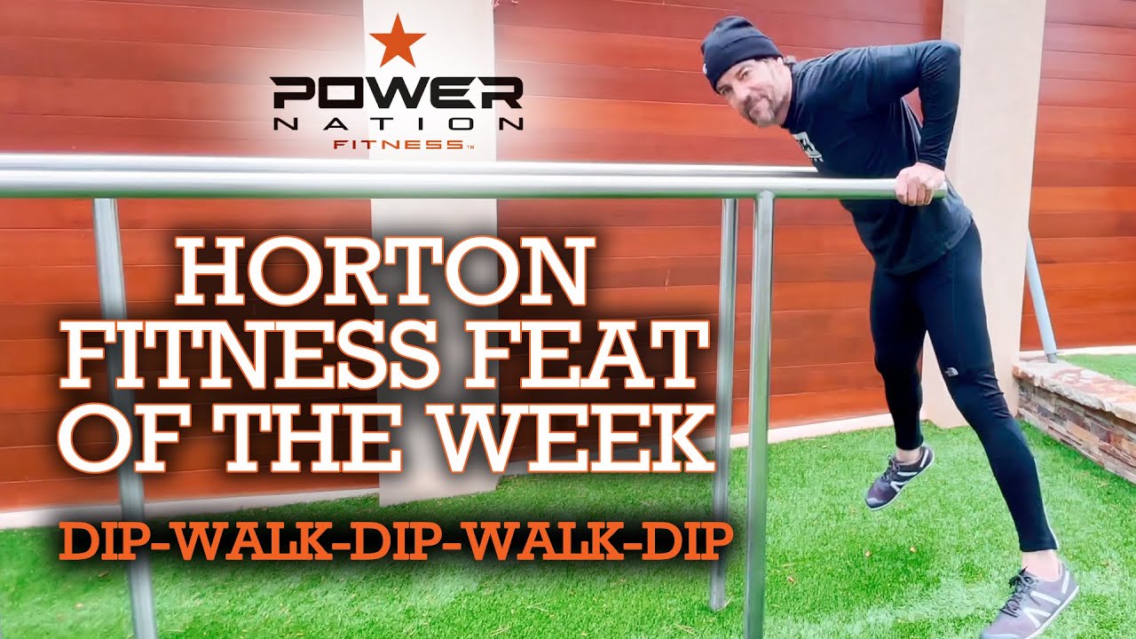 Dip-Walk-Dip-Walk-Dip | Tony Horton Fitness - YouTube