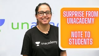 BIGGEST gift from Unacademy | Heartiest gratitude to my dear learners!