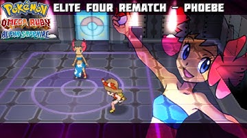 Pokémon Omega Ruby/Alpha Sapphire: Elite Four Rematch - Phoebe