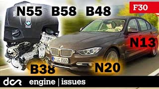 BMW 3 series F30 ALL Main Issues of the Petrol Engines 20112019